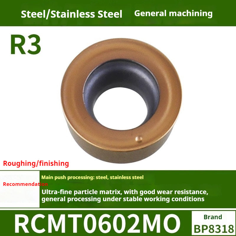 2036-CNC milling inserts, RPMW carbide R5 machining center, R4 milling machine, R6 milling inserts, RPMT round cutter cutters Shandong Denso Pricision Tools Co.,Ltd.